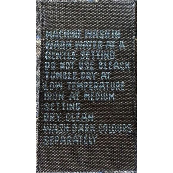 BLU by Polifroni Shirt Men Large Blue Black Check Long Sleeve Collared Button Up - Picture 8 of 9